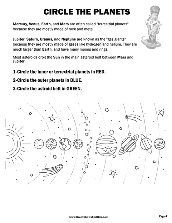 Activity Packet Sheet